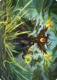 Witherbloom Command Art Card (45) [Art Series: Strixhaven]
