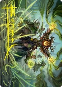 Witherbloom Command Art Card (Gold-Stamped Signature) (45) [Art Series: Strixhaven]