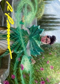 Kianne, Dean of Substance Art Card (Gold-Stamped Signature) (51) [Art Series: Strixhaven]