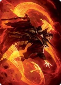 Plargg, Dean of Chaos Art Card (53) [Art Series: Strixhaven]
