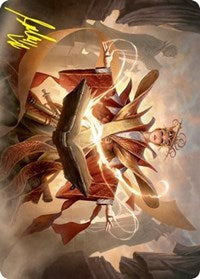 Augusta, Dean of Order Art Card (Gold-Stamped Signature) (54) [Art Series: Strixhaven]