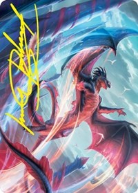 Galazeth Prismari Art Card (Gold-Stamped Signature) (58) [Art Series: Strixhaven]
