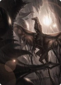 Shadrix Silverquill Art Card (59) [Art Series: Strixhaven]