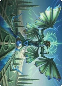 Tanazir Quandrix Art Card (60) [Art Series: Strixhaven]