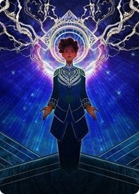 Brainstorm Art Card (65) [Art Series: Strixhaven]