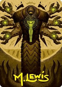 Inquisition of Kozilek Art Card (Gold-Stamped Signature) (71) [Art Series: Strixhaven]