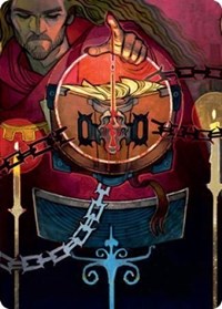 Sign in Blood Art Card (72) [Art Series: Strixhaven]
