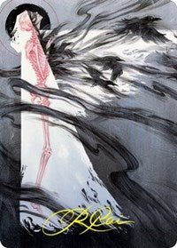 Tendrils of Agony Art Card (Gold-Stamped Signature) (73) [Art Series: Strixhaven]