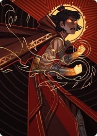 Infuriate Art Card (75) [Art Series: Strixhaven]