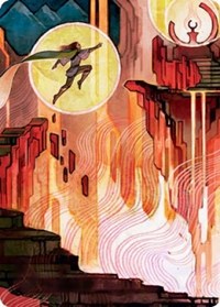 Thrill of Possibility Art Card (78) [Art Series: Strixhaven]