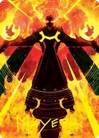 Urza's Rage Art Card (Gold-Stamped Signature) (79) [Art Series: Strixhaven]