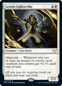 Leonin Lightscribe (20) [Prerelease Cards]