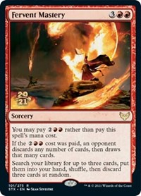 Fervent Mastery (101) [Prerelease Cards]