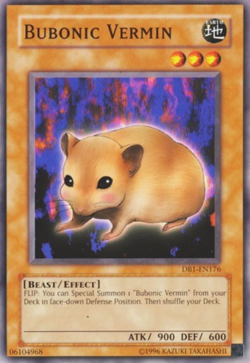 Bubonic Vermin (DB1-EN176) [Dark Beginning 1]