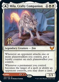 Mila, Crafty Companion (153) [Prerelease Cards]