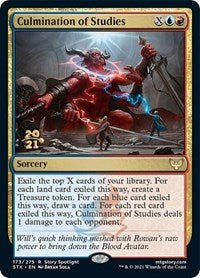 Culmination of Studies (173) [Prerelease Cards]