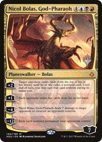 Nicol Bolas, God-Pharaoh (140) [Promo Pack: Strixhaven]
