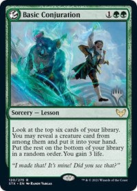 Basic Conjuration (120) [Promo Pack: Strixhaven]