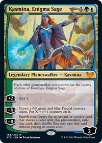 Kasmina, Enigma Sage (196) [Promo Pack: Strixhaven]