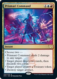 Prismari Command (214) [Promo Pack: Strixhaven]