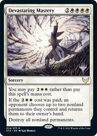 Devastating Mastery (14) [Promo Pack: Strixhaven]