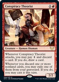 Conspiracy Theorist (94) [Promo Pack: Strixhaven]