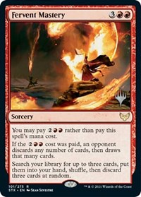 Fervent Mastery (101) [Promo Pack: Strixhaven]