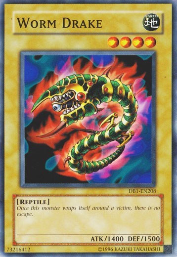 Worm Drake (DB1-EN208) [Dark Beginning 1]
