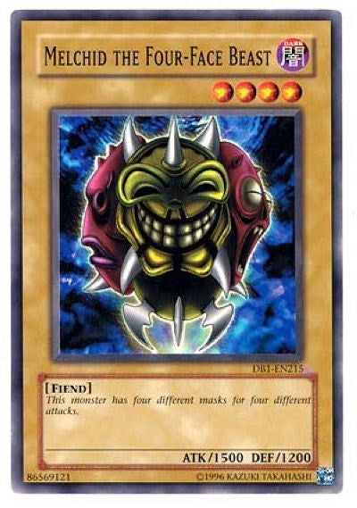 Melchid the Four-Face Beast (DB1-EN215) [Dark Beginning 1]