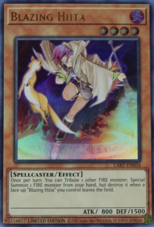 Blazing Hiita (LART-EN034) [The Lost Art Promotion]