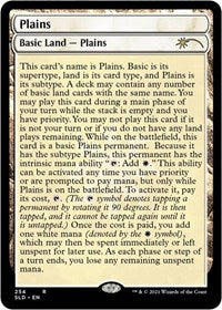 Plains (254) (Full-Text Lands) (254) [Secret Lair Drop Series]