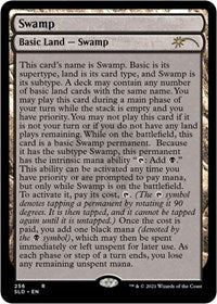 Swamp (256) (Full-Text Lands) (256) [Secret Lair Drop Series]