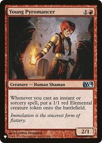 Young Pyromancer (M14) (163/249) [The List Reprints]