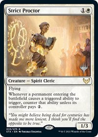 Strict Proctor (33) [Promo Pack: Strixhaven]