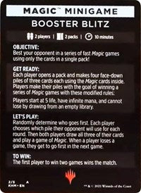 Magic Minigame: Booster Blitz (2) [Kaldheim]