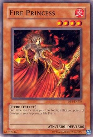 Fire Princess (DB1-EN234) - Dark Beginning 1 Unlimited