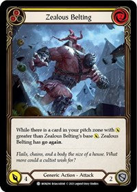 Zealous Belting (Yellow) (MON294) [Monarch]