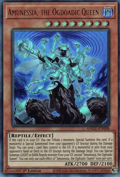 Amunessia, the Ogdoadic Queen (ANGU-EN008) [Ancient Guardians]