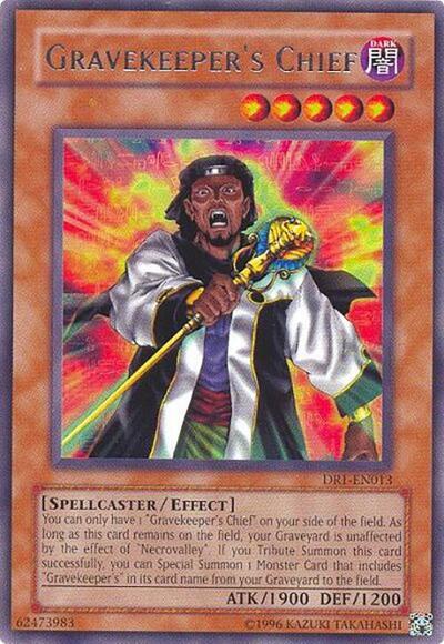 Gravekeeper's Chief (DR1-EN013) [Dark Revelation Volume 1]