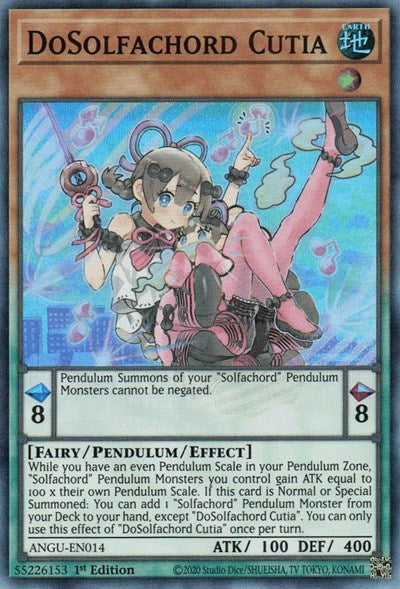 DoSolfachord Cutia (ANGU-EN014) [Ancient Guardians]
