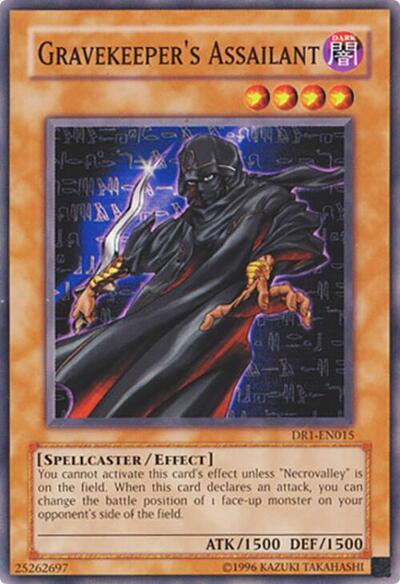 Gravekeeper's Assailant (DR1-EN015) [Dark Revelation Volume 1]