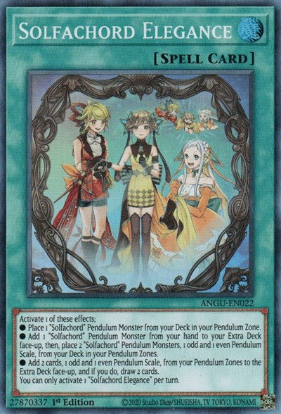 Solfachord Elegance (ANGU-EN022) [Ancient Guardians]
