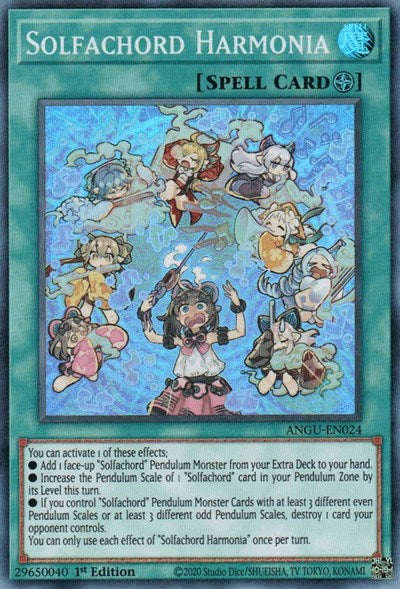 Solfachord Harmonia (ANGU-EN024) [Ancient Guardians]
