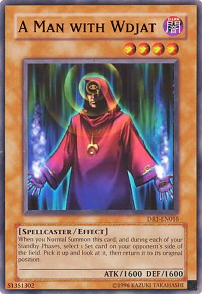 A Man with Wdjat (DR1-EN016) [Dark Revelation Volume 1]