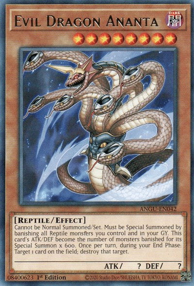 Evil Dragon Ananta (ANGU-EN042) [Ancient Guardians]
