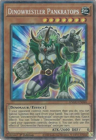 Dinowrestler Pankratops (CR) (ANGU-EN046) [Ancient Guardians]