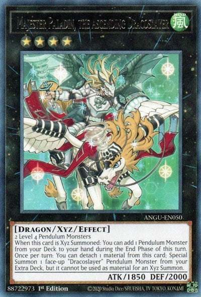 Majester Paladin, the Ascending Dracoslayer (ANGU-EN050) [Ancient Guardians]