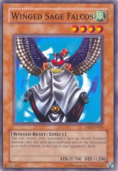 Winged Sage Falcos (DR1-EN020) [Dark Revelation Volume 1]