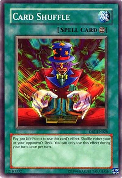 Card Shuffle (DR1-EN028) [Dark Revelation Volume 1]