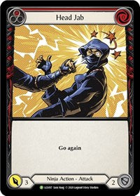 Head Jab (Red) - LGS017 (LGS017) [Flesh and Blood: Promo Cards]